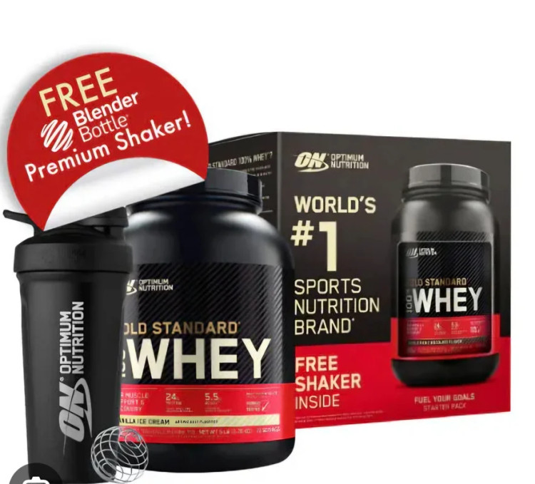 پک لیمیتد پروتئین وی اوپتیموم+شیکر اورجینال بلندرباتل