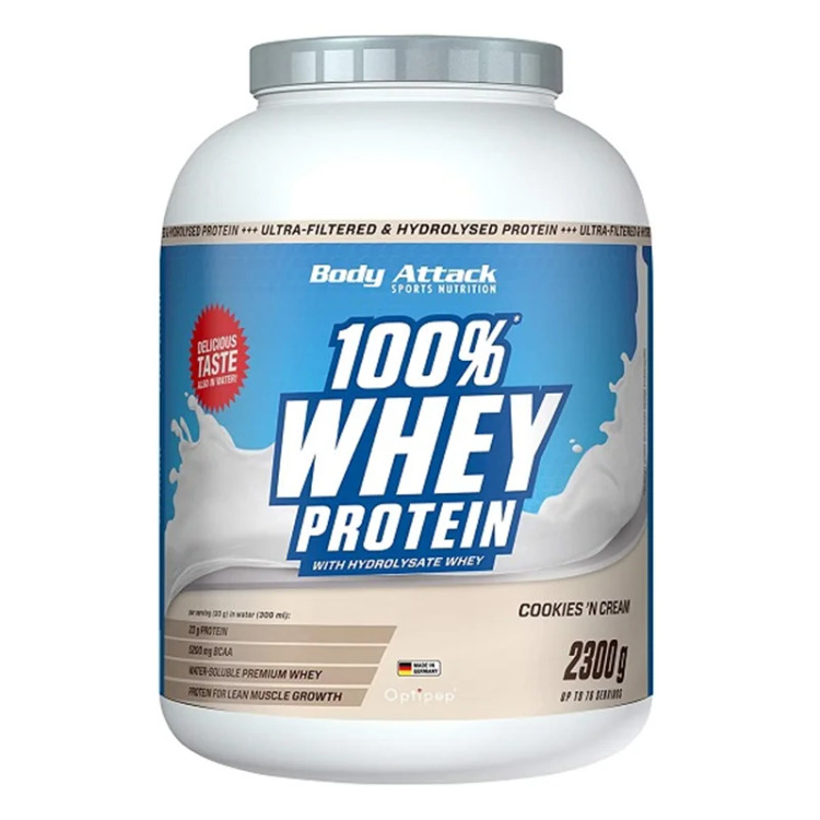 پروتئین وی ۱۰۰ بادی اتک اورجینال فوق حرفه ای